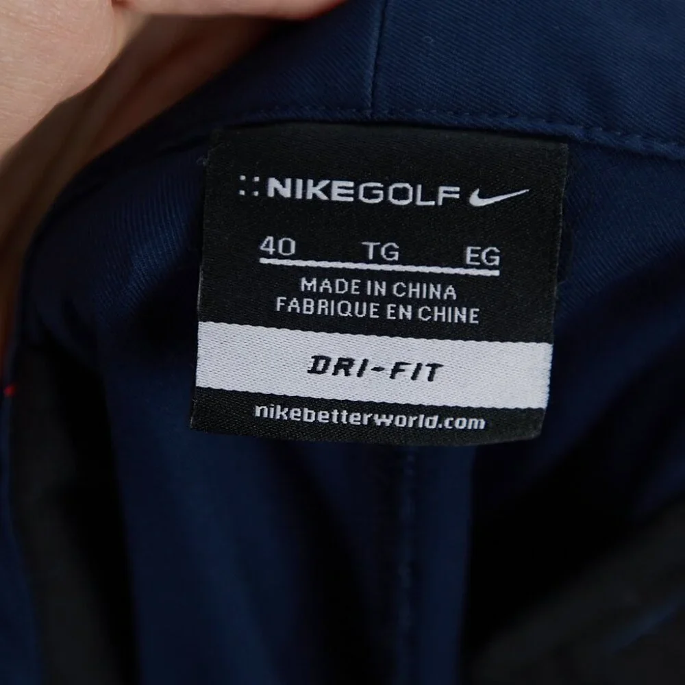 Nike Navy Golf Shorts Men's Size 40